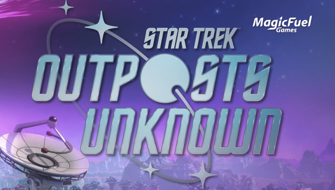 Star Trek: Outposts Unknown title screen by MagicFuel Games